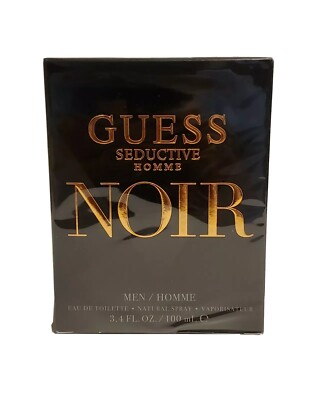 Guess Seductive Noir oz EDT Spray for Men BRAND NEW