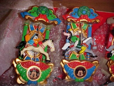 Mr. Christmas Disney Mickey Mouse Holiday Carousel | eBay