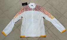 J. Lindeberg Golf Women Tenley Jacket Print (animal) GWOW09237 White Small NWT