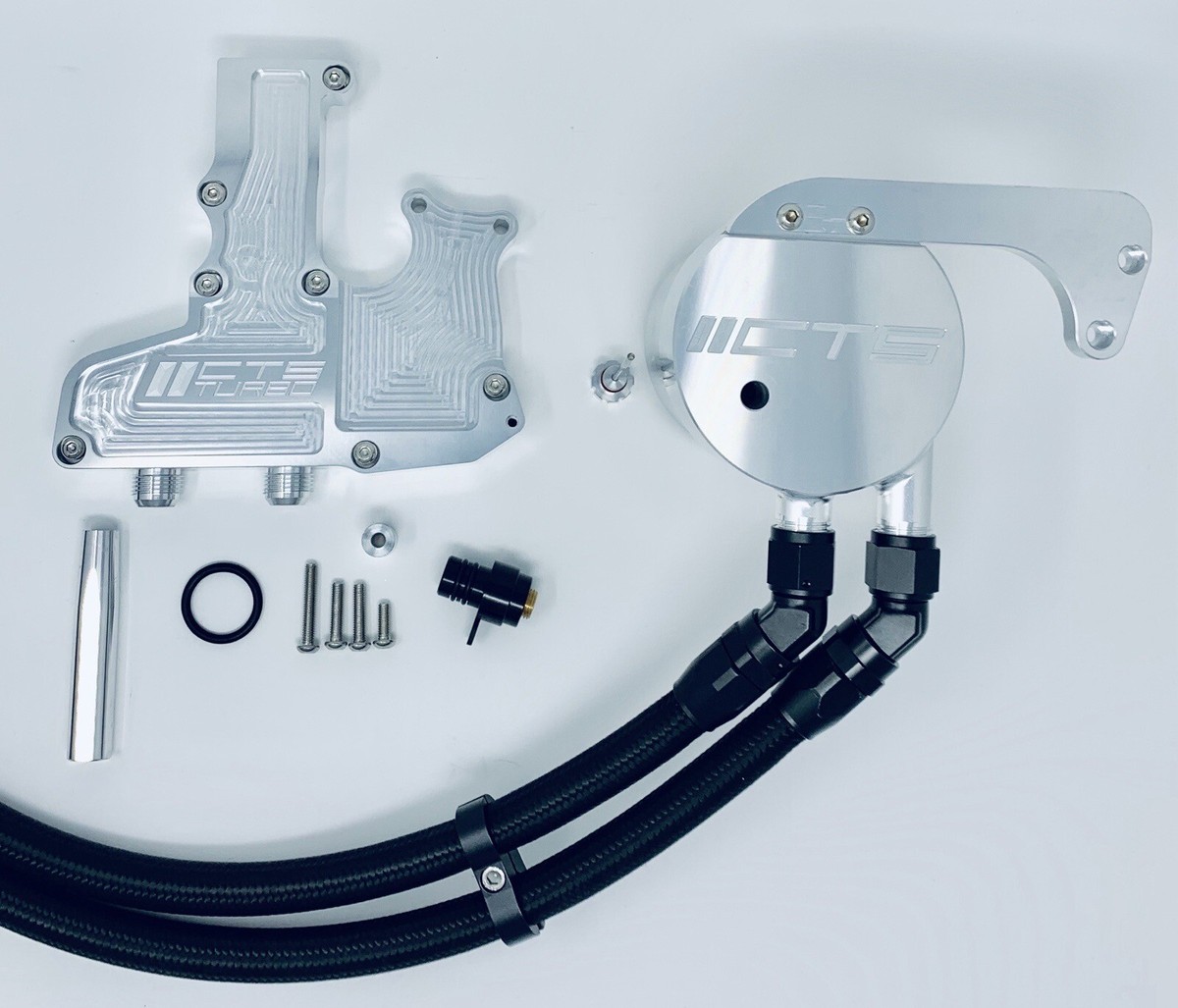 CTS Turbo Oil Catch Can Kit Volkswagen MK6 GTI/GLI/CC Audi A3/TT
