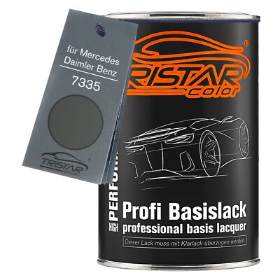 Autolack Dose für Mercedes Daimler Benz 7335 Mobil Dunkelgrau Asphalt Grey 1,0L