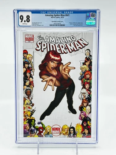 Amazing Spider-Man #641 Christoper Mary Jane Women of Marvel Variant CGC 9.8 WP