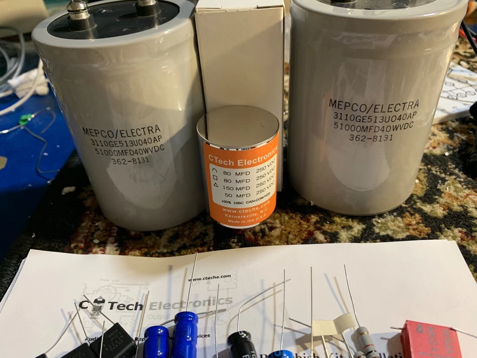 Kit de restauración de lujo McIntosh MC2105 MC-2105 amplificador Foto 4 de 4