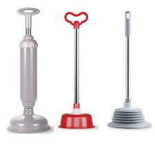 Unblocker Bathroom Kitchen Toilet Sink Drain Bath Plunger Heavy Duty Rubber