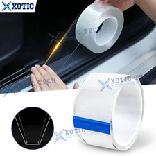 3M x 5CM Car Auto Door Sill Scuff Plate Anti-Scratch Bumper Strip Protector Film