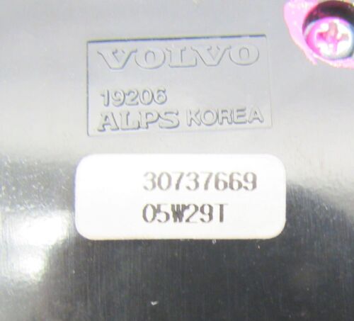 Volvo S40 II V50 Type M Heating Regulation Control Panel a/C Radio 30737669 - Picture 4 of 4