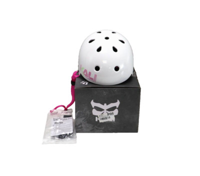 Kali BMX Dirt Helm Maha, Solid White, Gr. 55-58cm