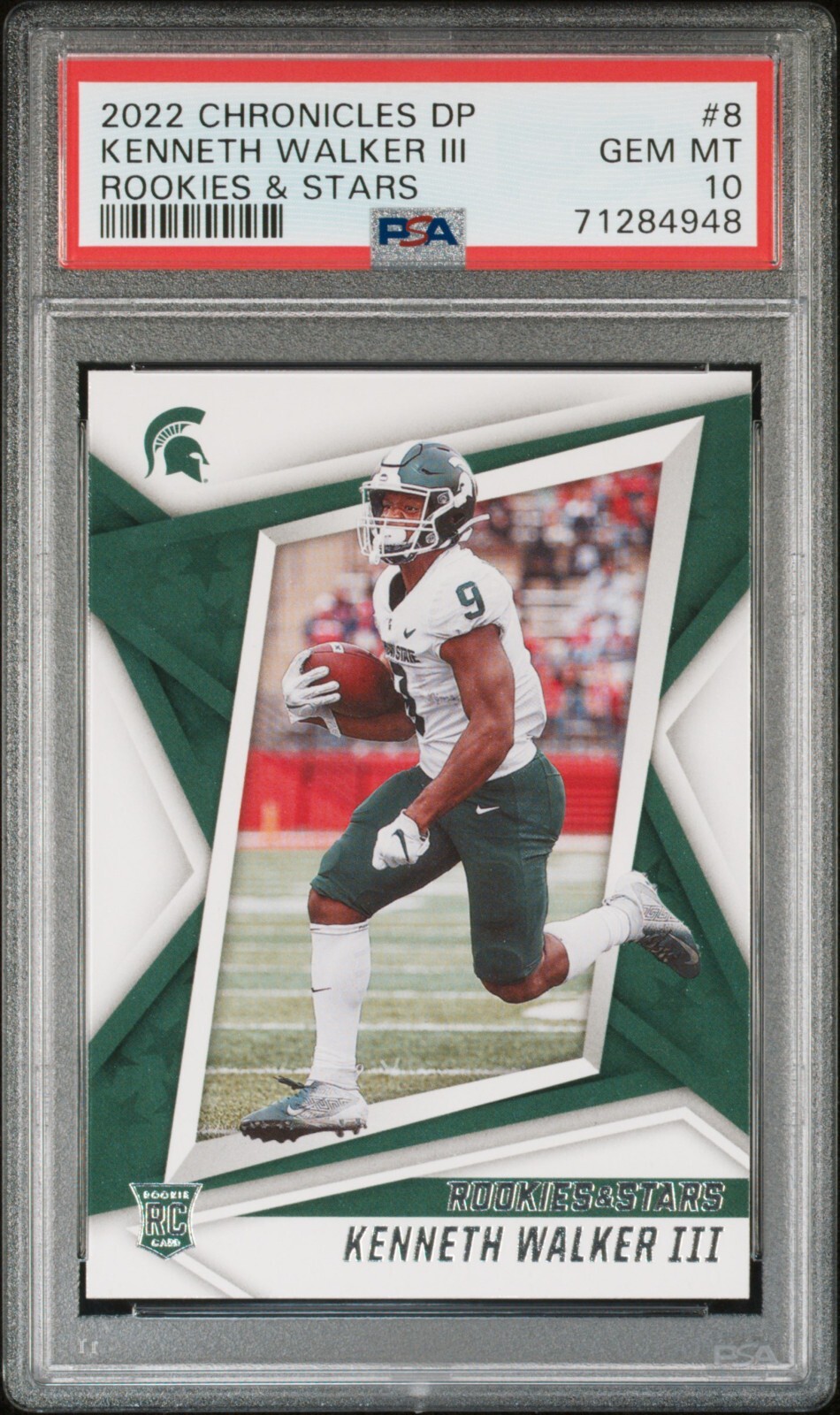 Kenneth Walker III Panini Chronicles Draft Picks Rookies & Stars #8 Base