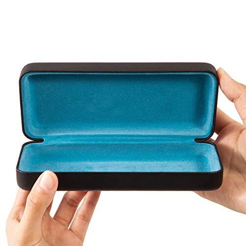 Large Sunglasses Case Eyeglasses Case - Hard Large for sunglasses Matte Black