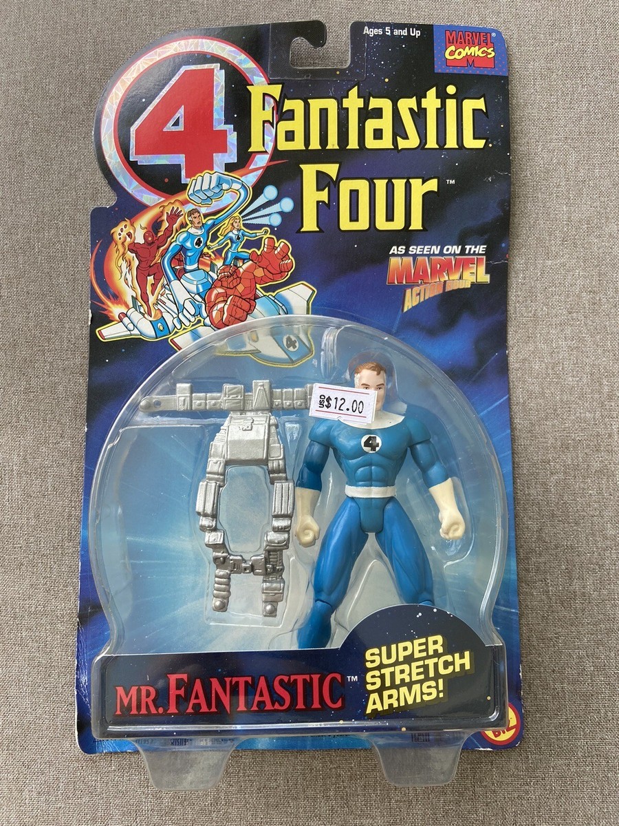 Fantastic Four Mr Fantastic Super Stretch Arms Toy Biz Action