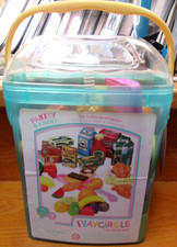 BRAND NEW Play Circle PANTRY IN A BUCKET Kitchen Play Set - 79 PCS STURDY BUCKET