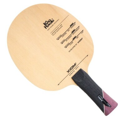 XIOM STRATO Kiso Hinoki Tischtennisblatt OFFIZIELLER UK-LIEFERANT