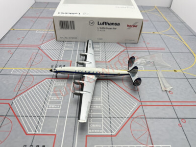 Herpa Wings 1/200 TWA/Lufthansa/Alaska Lockheed L-1649A Diecast Aircraft Model-