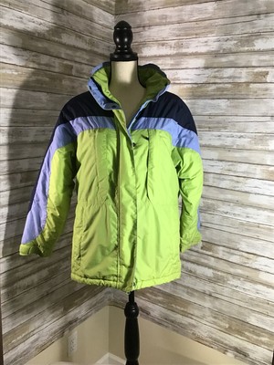 girls green winter coat