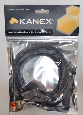 Kanex DisplayPort Male To Mini DisplayPort Female 10FT/3.05M Long