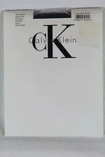 Calvin Klein Soft Opaque Control Top 40 Denier Dark Brown Pantyhose NWT
