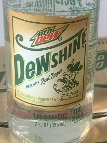 RARE CASE MOUNTAIN DEW DEWSHINE 6-4 PACKSs 12oz GLASS BOTTLES UNOPENED (4F) - Picture 16 of 18