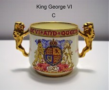 Superb Paragon 1937 King George VI Coronation De-Luxe Loving Cup Size C.