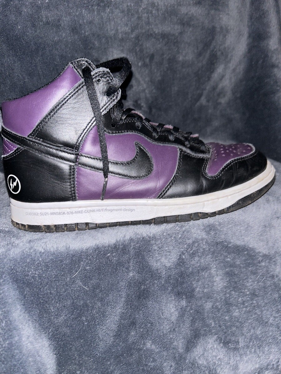 fragment x nike dunk high beijing mens