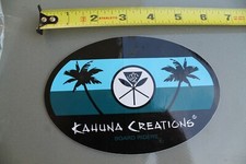 KAHUNA Creations Board Riders Surfboards Hawaii SUP V11 Vintage Surfing STICKER 