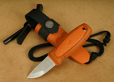 Morakniv Eldris Burnt Orange Neck Knife Kit Taschenmesser Outdoormesser S06