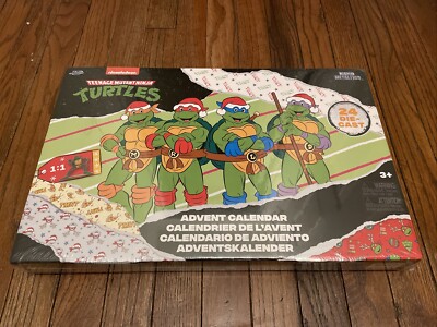 Teenage Mutant Ninja Turtles TMNT Advent Calendar 2024 Nano Metalfigs
