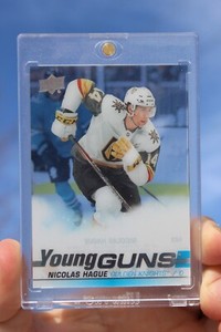 2019-20 Nicolas Hague Upper Deck YG Young Guns Clear Cut #489 Rookie RC *MINT++*