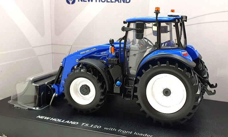 Universal Hobbies 1/32 Scale UH6682 New Holland T5.120 DC w 655LU Front Loader - Image 2 of 4