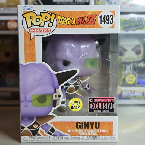 Funko Pop! DBZ - Ginyu (GITD) EE exclusivo #1493 y protector pop 