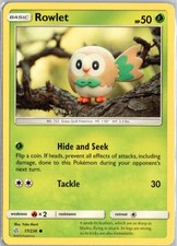 Rowlet Common SM - Cosmic Eclipse 17/236 MP on eBay
