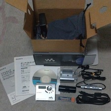 Sony MZ-N920 Walkman MD Recorder Silver Tested Working Full Accessories Japan