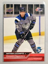 2023-24 Upper Deck CHL Red #383 Nathan Lecompte SR