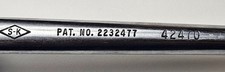 S-K Tools 1/2" Drive Ratchet 42470 USA Chrome Finish 10" Long