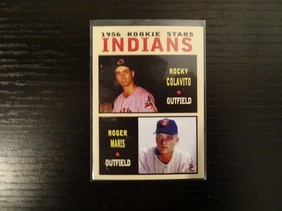 1956 Indians Rookie stars Maris/Colavito Passed thru 2008 Monach Corona