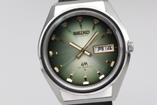 1973 Near MINT SEIKO Lord Matic 5606-7320 Green Automatic Kanji Men's Watch JP