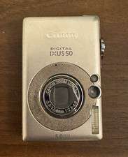 Canon Digital IXUS 50 Compact Digital Camera 5.0MP Silver 3x Zoom