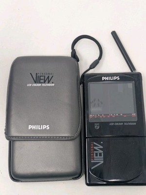 Philips Personal View LCD Color TV 3LC1000/02R-Tested Works Well