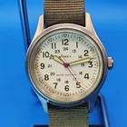 Vintage 2005 Timex Military 35mm Mens Quartz Field Watch Nato Strap Size 5 -8