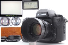 No Sticky MINT w/Hood Nikon F100 35mm Film Camera AF 50mm f/1.4 Lens JAPAN