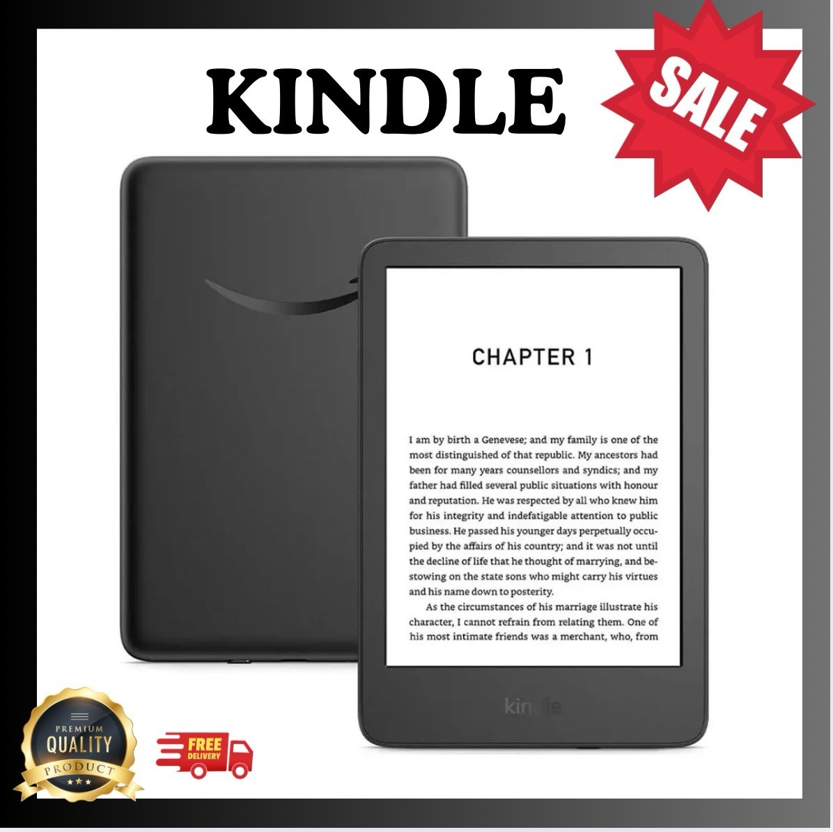 Amazon Kindle Paperwhite 11th Gen 8GB, Wi-Fi, 6.8