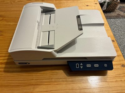 Xerox Duplex Combo XD-COMBO Flatbed Scanner w/ USB & Power Supply Cables