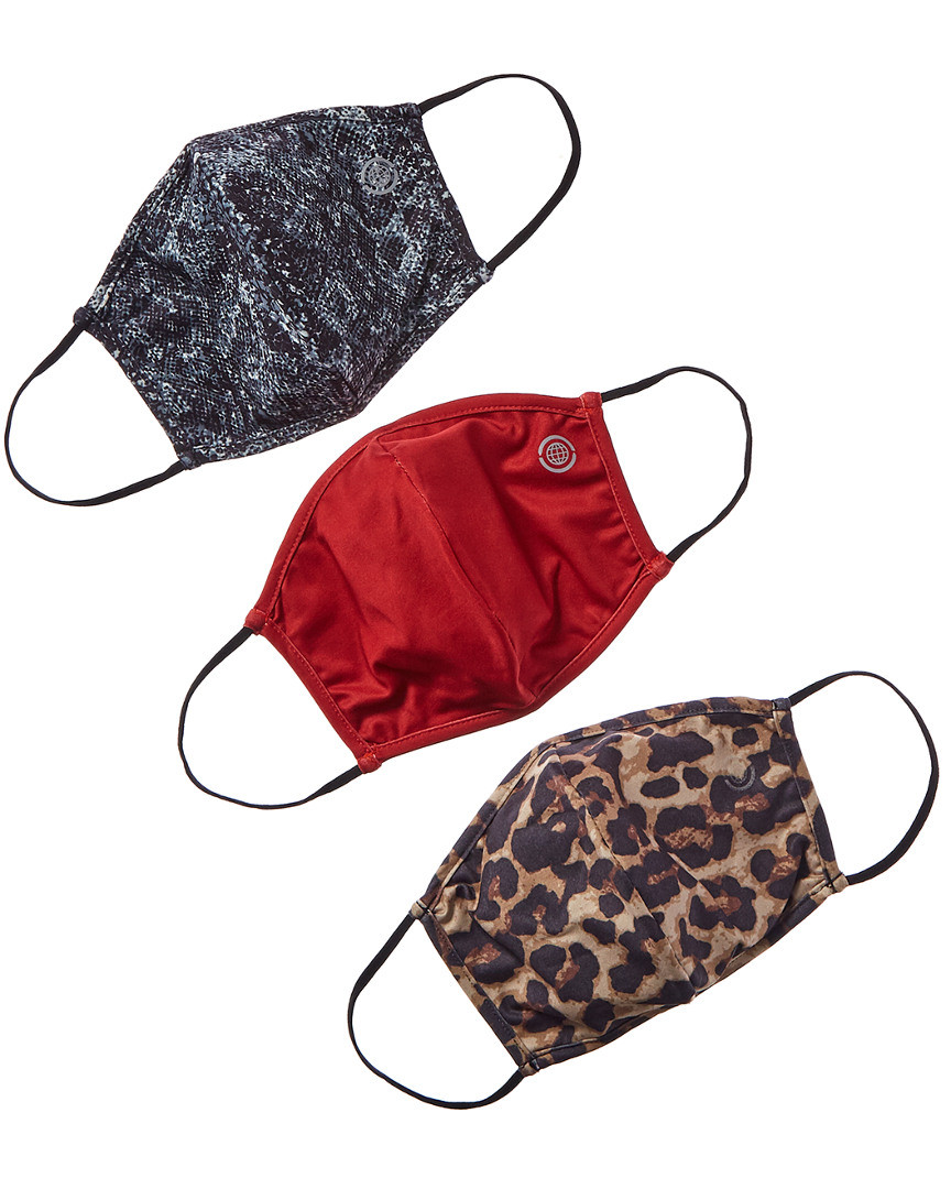 Max Studio Набор из 3 тканевых масок для лица Womens Os