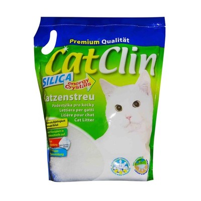 4x8=32l CatClin Magic Power Clean Katzenstreu cat Silikat Streu Forever Cat clin