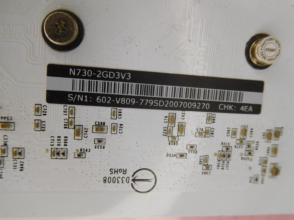 MSI GeForce GT N730 2GB DDR3 Graphics Video Card (N730-2GD3V3) (111125) - Image 3 of 3