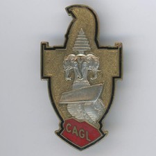 Compagnie Autonome du Génie au Laos Drago Insigne  G 1274