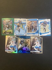 7 Adam Thielen 2023 Green Prizm Mint 2024 Optic Holo Illusions Rookies & Stars