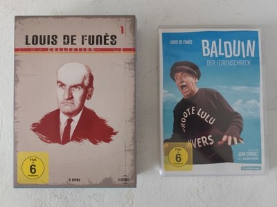 4 Filme mit Louis de Funes auf DVD
