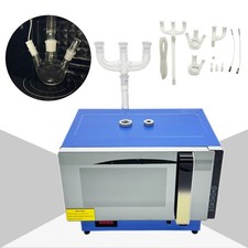 Lab Continuous Microwave Chemical React Oven (110V, 30 Set Temp Control, 250℃)