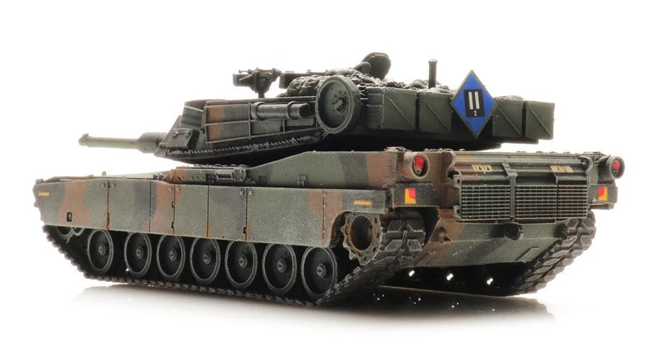 US Abrams M1A1Abrams Tank Artitec 6870139 Hand Painted 1/87 Scale  Model - Image 4 of 4