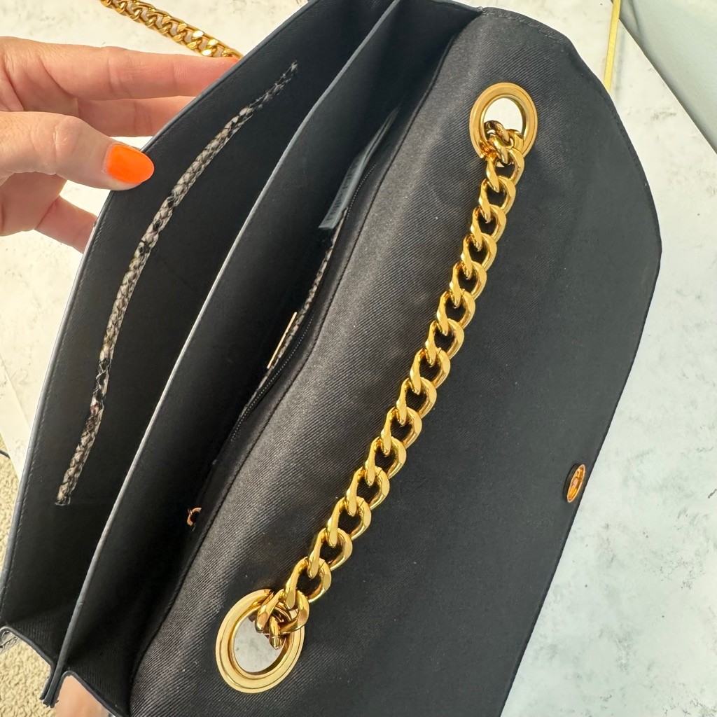 ALDO Greenwald Python Snakeskin Print Crossbody B… - image 8